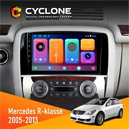 Штатна магнітола Mercedes-Benz R-Class (W251) 2005-2013 Cyclone C9-001 2x32 CPL Cyclone (НФ-00002538)