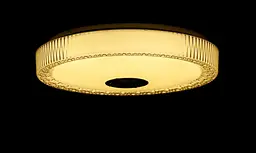 Люстра стельова LED Splendid Ray LY6121/30Wx2, 60W, білий, хром, сучасний стиль, з пультом і Bluetooth - мініатюра 5