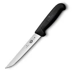 Кухонний ніж Victorinox Fibrox Boning лезо 12см з чорн. ручкою - мініатюра 2