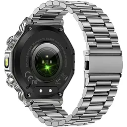 Смарт-годинник Uwatch Smart Surf X Pro Steel 2 ремінці сріблястий (3382) - мініатюра 6