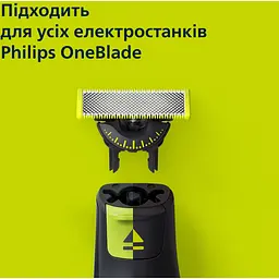 Змінні леза Philips OneBlade 360 QP624/50 з насадками для тіла 2 шт. (QP624/50) - мініатюра 3