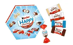 Шоколадний набір Kinder Happy Moments 161г.