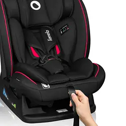 Автокрісло Lionelo Aart I-Size Black Carbon Red (LO-AART I-SIZE BLACK CARBON RED) - мініатюра 12
