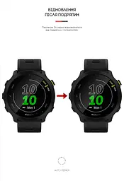 Гідрогелева плівка на годинники Garmin Forerunner 55 ArmorStandart захисна плівка для смарт годинників прозора (ARM65779) - мініатюра 3