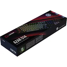 Клавіатура Lorgar Azar 514 UA Black (LRG-GK514B-UA) [144791] - мініатюра 10