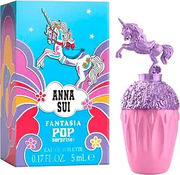 Оригінал Мініатюра Anna Sui Fantasia Pop Surprise 5 мл Туалетна вода - мініатюра 2