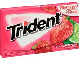 Жувальна гумка Trident Island Berry Lime 14 стіків - мініатюра 2