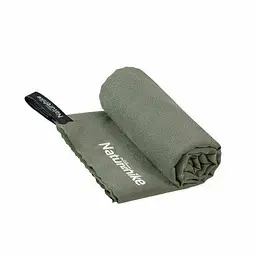 Рушник Naturehike MJ02 Ultralight NH19Y002-J, 128 см х 80 см, оливковий - мініатюра 2