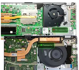 Топкейс ноутбука / верхня панель та клавіатура для ноутбука Asus A512, F512, K512, S512, X512 (90NB0M93-R32UA1) Оригінал від Asus, Верхня панель клавіатури - мініатюра 3