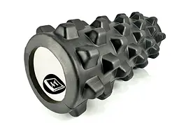 Масажний ролик Grid Roller PRO 33 см Чорний EasyFit fit0024994 - мініатюра 3