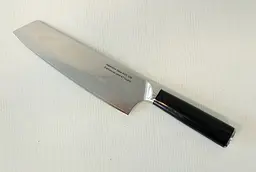 Ніж кухарський 20 см Damascus DK-HJ 6006 AUS-10 Дамаська сталь 67 шарів - мініатюра 4