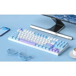 Клавіатура MageGee MK-STAR Red Switch (6971969721371-UA) Blue/White - мініатюра 4