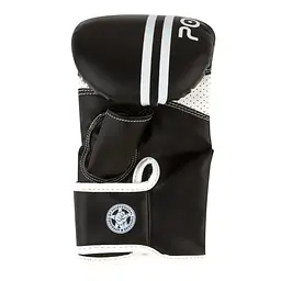 Рукавиці боксерські Power Play 3025, Black/White - S - мініатюра 5