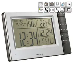Метеостанція Technoline WS9121 Silver/Grey (WS9121), Сріблястий - мініатюра 2