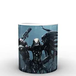 Кухоль GeekLand Alien Чужий predator AL.02.002 330 мл білий - мініатюра 3