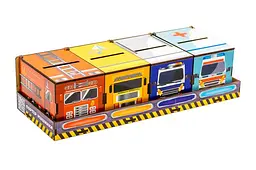 Сортер-монтесор Puz-8783 "Машинки", дерев'яний PuzzleOk - мініатюра 5