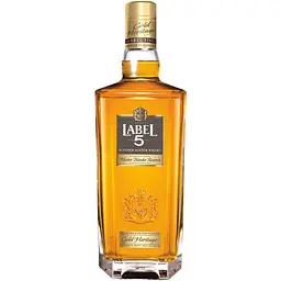 Віскі Label 5 Gold Heritage Blended Scotch Whisky 40% 0.7 л, в подарунковій упаковці - мініатюра 2