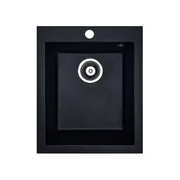 Кухонна мийка Adamant BOARD антрацит 410x495x190 мм, без крила 41 см