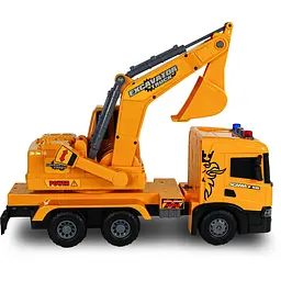 Автомодель TechnoDrive Super Big Truck Екскаватор Scania (5006KS) - мініатюра 3