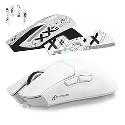 Бездротова мишка ATTACK SHARK X11 White (PAW3311, 22K DPI, 65 годин на одному заряді) - мініатюра 5