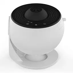 Дитячий нічник проектор зоряного неба + 12 картриджів Galaxy Projector мережевий світильник нічний для дітей спальні з проекцією планетарій для спальні нічник зоряне небо дитячий Білий