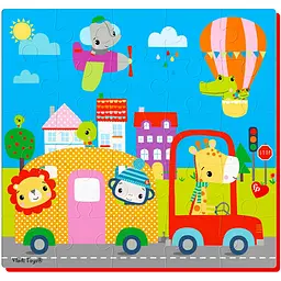 М'які пазли Місто Vladi Toys VT1109-05, 25 ел - мініатюра 2