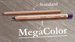 Олівець кольоровий Megacolor Білий (29101) Cretacolor - мініатюра 3