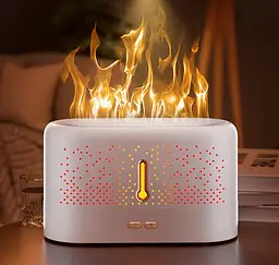 Зволожувач повітря портативний iFLAME J5-7 colors аромадифузор електричний, ефект полум'я Kinscoter 17х7,5х10,5 см hoz0012413 - мініатюра 2