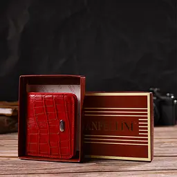 Жіночий шкіряний гаманець Canpellini 10х9х1 см acs0025516 - мініатюра 8