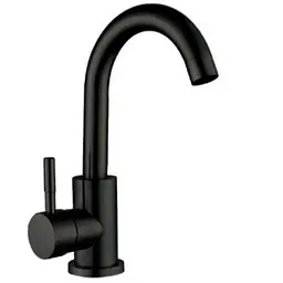 Змішувач для умивальника Mixxus SUS-011-B Black MI6045 Чорний матовий