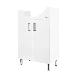 Тумба ПіК Kraft Декор Т1 + раковина Arteco 55 см Білий 30412 - мініатюра 3