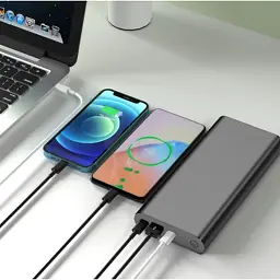 Батарея універсальна PowerPlant 26800mAh, PD/100W+18W, QC/3.0, USB-C*2, USB-A (PB930470) - мініатюра 3
