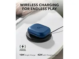 Навушники TWS ANKER SoundСore AeroFit 2 Blue (A3874G31) - мініатюра 6