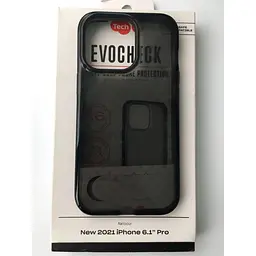Оригінальний протиударний чохол Tech21 Evo Check для iPhone 13 Pro Max (6.7") Black (T21-8966) - мініатюра 4