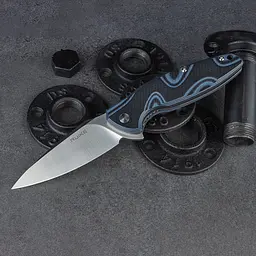 Ніж складаний туристичний Ruike Fang P105-Q, (9.2 см) 14C28N / G10 синій - мініатюра 18