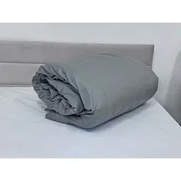 Підковдра Ecotton Natural Grey сатин 210х220 см сіра (24776) - мініатюра 2