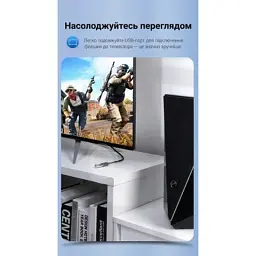 Дата кабель USB 3.0 AM/AF 3.0m black Vention (CBHBI) - мініатюра 6
