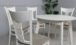 Стіл Prestol Марс розкладний 900/1375x900x750 кремовий - мініатюра 9