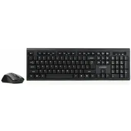 Комплект Gembird KBS-WM-03-UA Wireless Black (KBS-WM-03-UA) - мініатюра 2