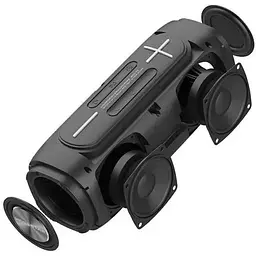 Портативна колонка Hopestar P32 20Вт USB AUX FM Bluetooth чорна (P32) - мініатюра 3
