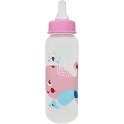 Пляшечка для годування Mega Zayka Кит 250 мл MGZ-0206 (Pink) - мініатюра 2