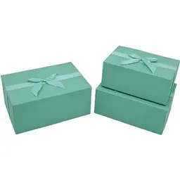 Набір подарункових коробок UFO Y002 Tiffany 3 шт. (Y002 Набор 3 шт TIFFANY прям.)