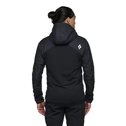 Куртка чоловіча Black Diamond M First Light Hybrid Hoody M Чорний - мініатюра 3