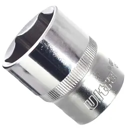 Насадка шестигранна коротка 1/2" 24мм CrV ULTRA (6070242) - мініатюра 7
