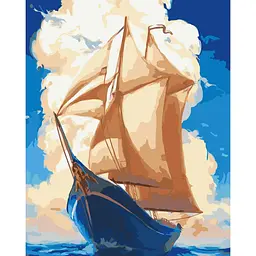 Картина за номерами ArtCraft Прогулянка морем без підрамника 40х50 см (10629-ACNF)