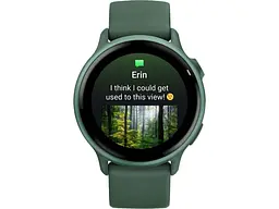 Смарт-годинник Garmin Vivoactive 6 Metallic Jasper Green with Jasper Green Band (010-02985-02) - мініатюра 2
