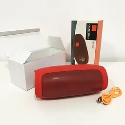 Портативна Вluetooth колонка Charge Mini E3 Бумбокс 1200 мАч 5Вт microSD Bluetooth 5.0 Червоний - мініатюра 3