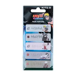 Стікер-закладка Kite паперова з малюнком Naruto 100 шт, 5х20 шт (NR23-480) - мініатюра 2