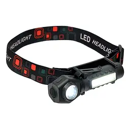 Ліхтарик налобний LED RL-211 Type-C, XPE LED+COB, Magnetic fix torch - мініатюра 4