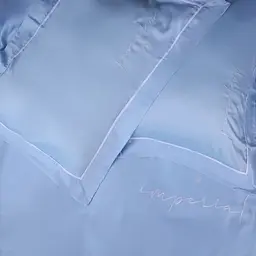 Комплект постільної білизни MirSon Imperial Tencel №04 Blue 2 x 143 x 210 см (2200010754322) - мініатюра 3
